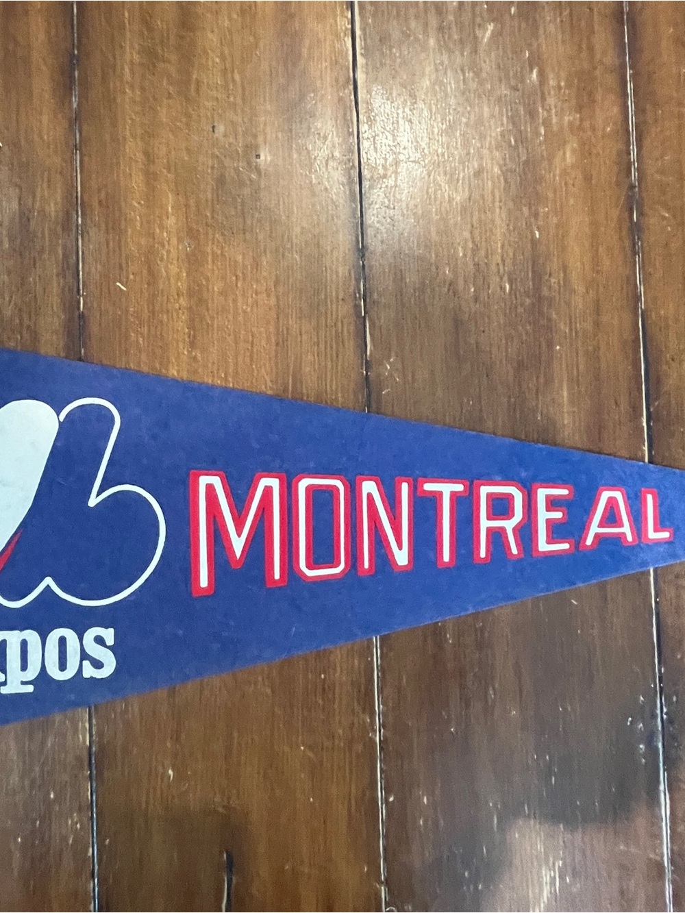Vintage Inaugural 1969 Montreal Expos Full Size Felt Pennant ⚾️🔥